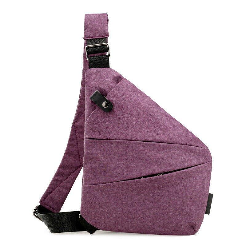 Purple Left StealSheild™️ Anti-Theft Crossbody Bag