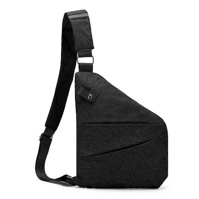 Gray left StealSheild™️ Anti-Theft Crossbody Bag 