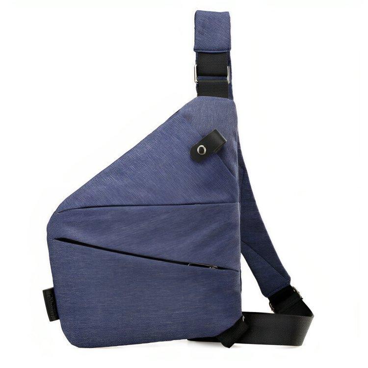 Blue Right Anti-Theft Crossbody Bag