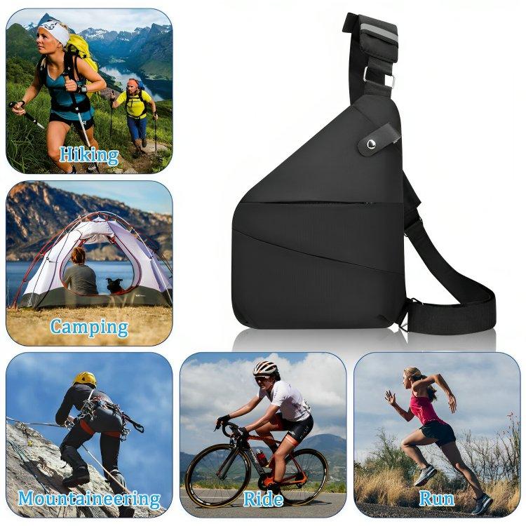 Can also be be used for hiking, camping, mountaineering, riding and running.