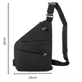 Load image into Gallery viewer, Anti-Theft Crossbody Bag Size
